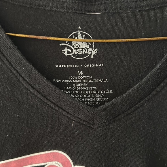 Disney WDW Black/Pink Top - Picture 2 of 7
